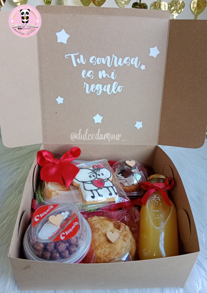 Desayuno tu sonrisa es mi regalo